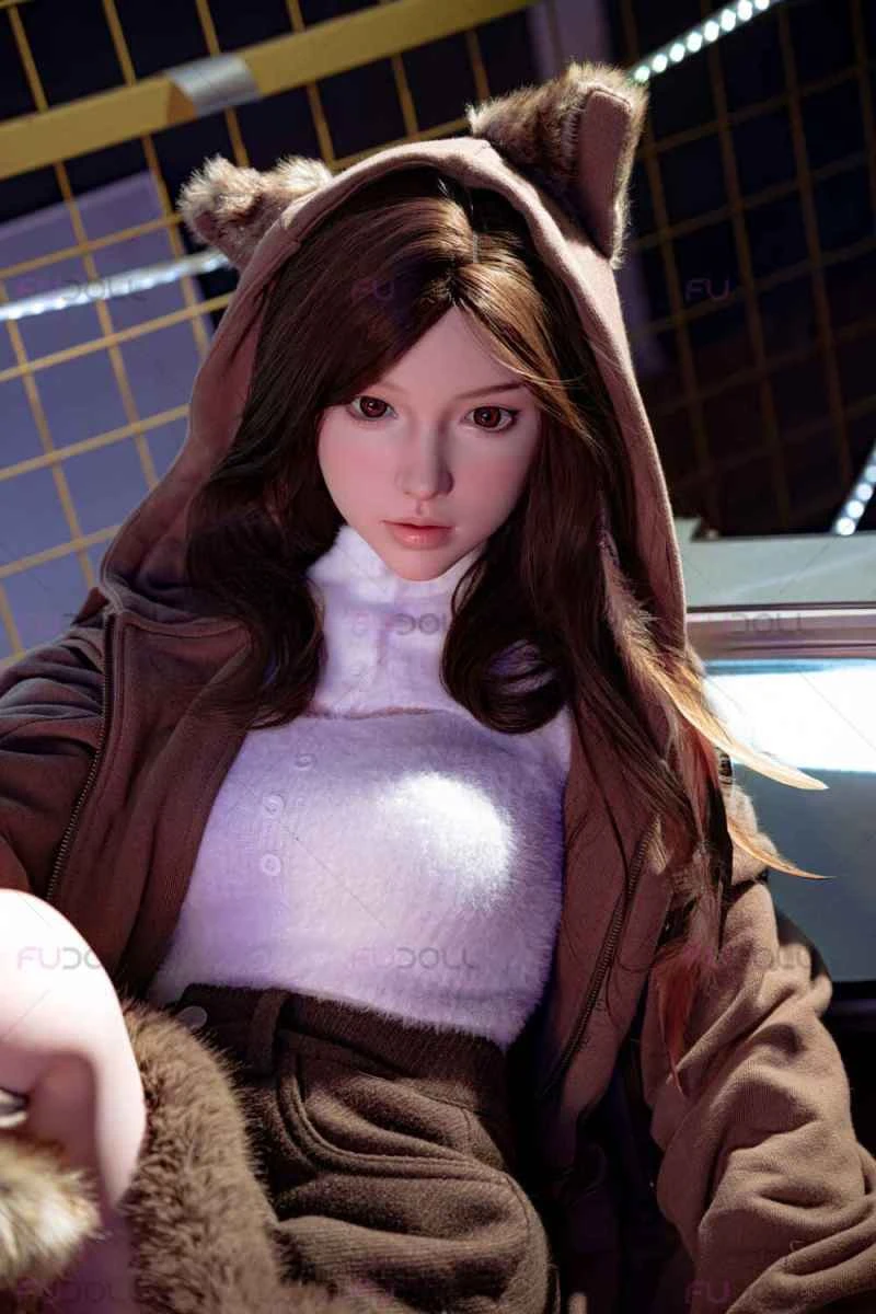 150cm/4ft11 B-cup Silicone Head Sex Doll Sally Review - FUDOLL