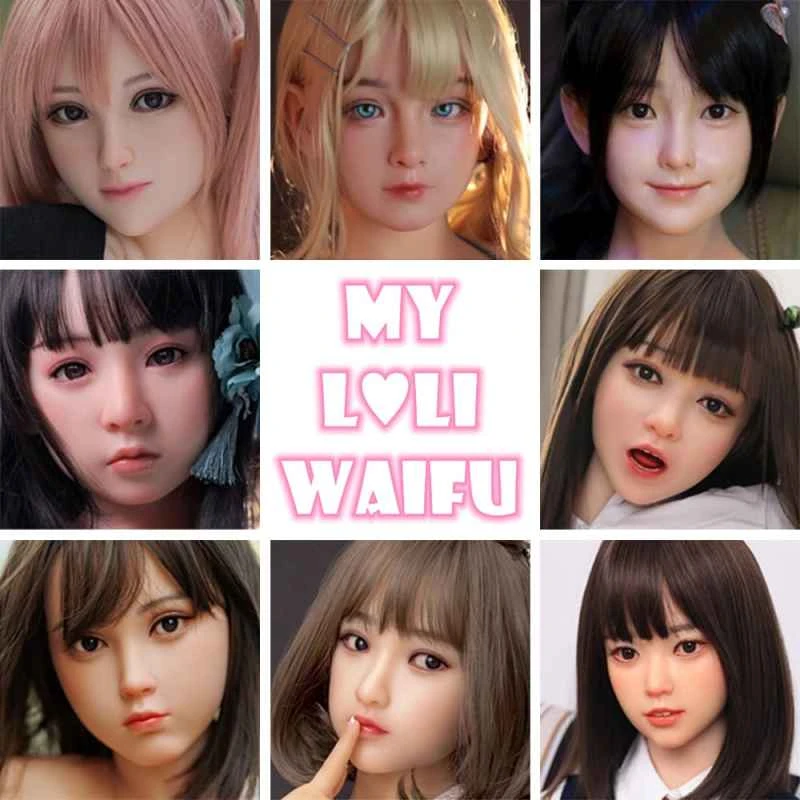 MLW Sex Doll Silicone Heads
