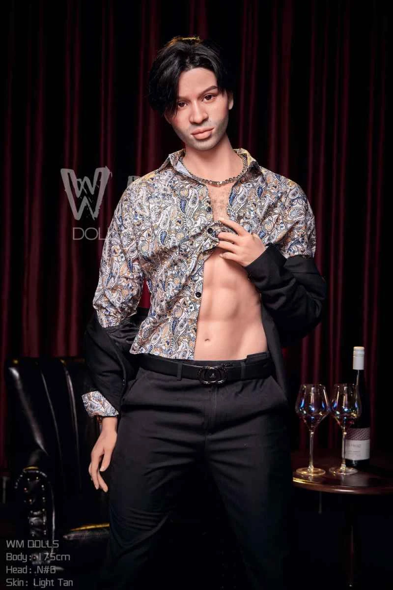 175cm/5ft9 Male TPE Sex Doll Marvin Review - WM Dolls