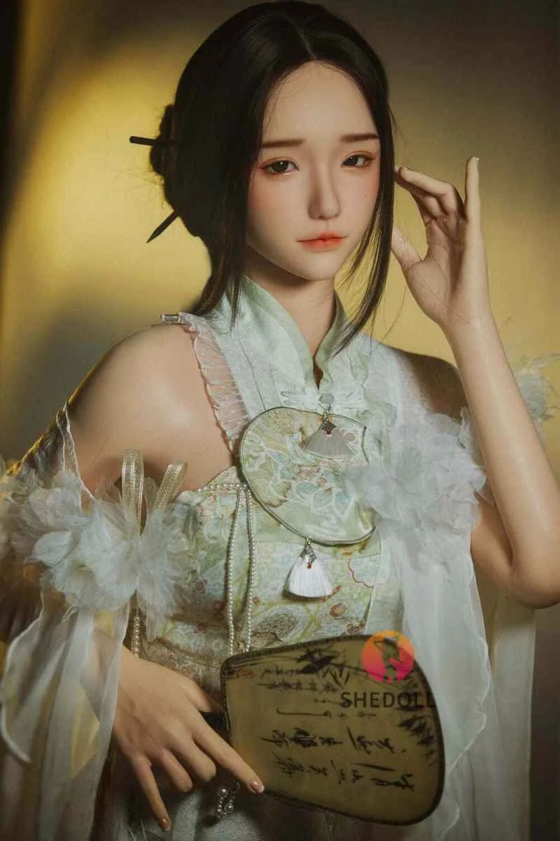 158cm/5ft2 C-cup Silicone Head Sex Doll – Chulin