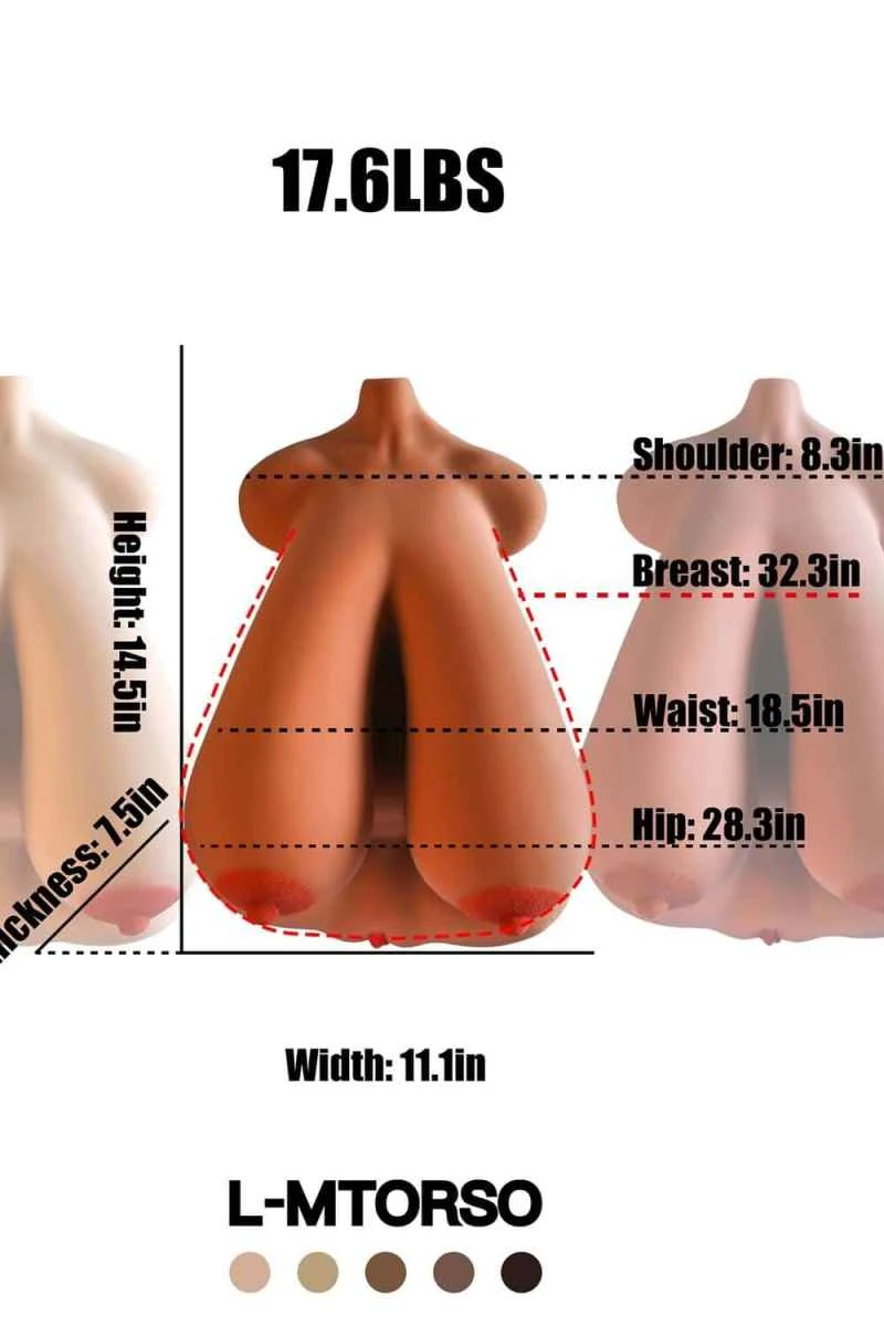 37cm/1ft3 Female L-M Torso TPE Sex Toy Review - Climax Doll