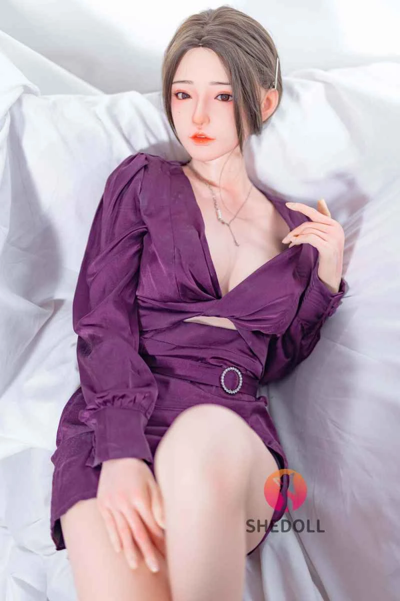 158cm/5ft2 C-cup Silicone Head Sex Doll – Huayin