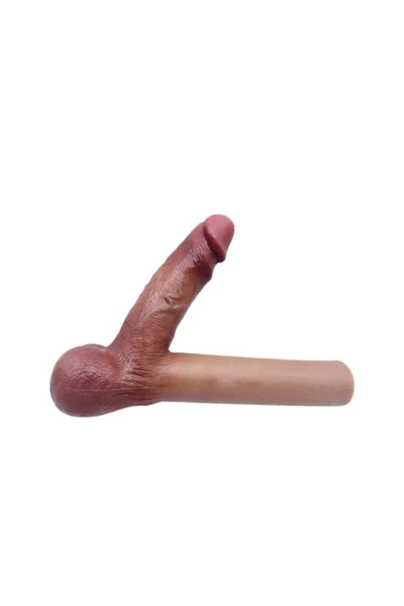 Silicone Penis Adaptor Review: 15.5cm Vibrating Dildo Weighing 2.03lbs