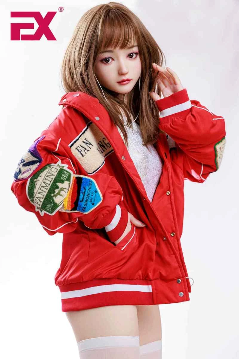 155cm/5ft1 A-cup Silicone Sex Doll – Ruby